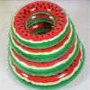 1pc Inflatable Watermelon Swimming Ring; Thickened PVC Fruit Swimming Ring; Inflatable Children's Swimming Ring For Beach - 70#