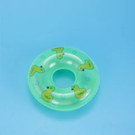 Children's Toys; Mini Swimming Ring; Children's Bathing And Water Playing Toys - Green