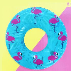 Fashion Flamingo Swimming Rings; Inflatable Cartoon Floats For Kids And Adults Beach Pool Party Summer - 100cm*100cm/39.4in*39.4in