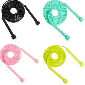 Speed Jump Rope; Professional Men Women Gym PVC Skipping Rope Adjustable Fitness Equipment - Green