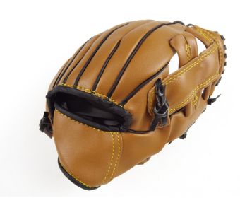 Baseball Glove Outfield Gloves Softball Gloves, Adult and Youth Sizes, Right Hand Throw, Easy Break in Baseball Mitt, 12.5 inches Size Mitts - brown