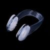 Waterproof Silicone Pool Accessories Swim Earplug Swimming Nose Clip Earplug Suit - Black