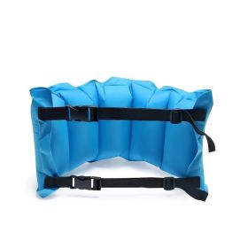 Swimming Equipment; Inflatable Flotation Belt For Boys And Girls Beginners; Training Set - Blue