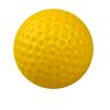 20pcs/pack Golf Hollow Practice Ball; Teaching Practice Ball - Yellow - Pack Of 20