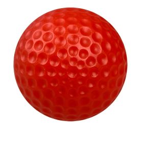 20pcs/pack Golf Hollow Practice Ball; Teaching Practice Ball - Red - Pack Of 20