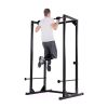 Indoor Strength Training Adjustable Heights Multi-Function Fitness Pull Up Equipment - Black - Style B