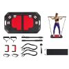 Home Gym Portable 34 Inch Push Up Board - Red & Black - Weights Accessories