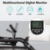 Water Rowing Machine for Home Use Water Rower w/ LCD Digital Monitor, 330 Lbs Weight Capacity - KM3501