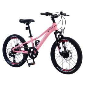 Mountain Bike for Girls and Boys Mountain 20 inch shimano 7-Speed bike - as Pic