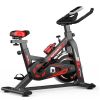 Indoor Cycling Professional Fitness Cycling Exercise Bike With LCD Monitor - Black & Red - Professional Exercise Bikes