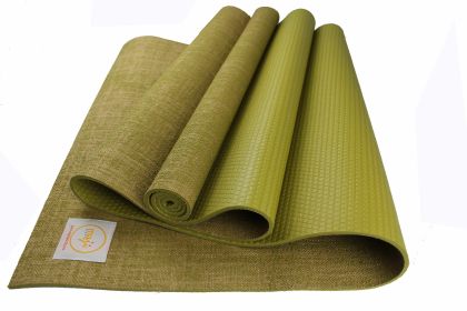 Jute Premium Eco Yoga Mat - Moss