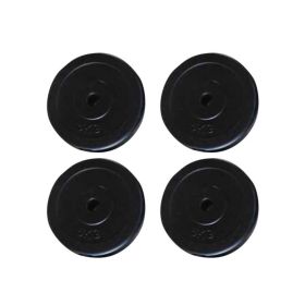 Weight Plates 4 pcs 44.1 lbs - Black