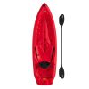 sporDaylite 8 ft Sit-on-Top Kayak, Red (90775) - limegreen