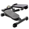 Mini Stepper with Monitor - Low Impact Black and Gray Stepper- Great Design for at Home Workouts - Step Machines - Black and Gray