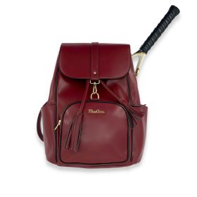 Tennis and pickleball bag - Sara collection  - maroon