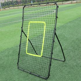 Steel Pipe Rebound Soccer Baseball Goal Pitchback Trainer Outdoor Sport Training - as pictures