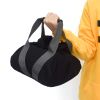 Weight Training Fitness Power Sandbag Adjustable Fitness Powerbag for Weight Lifting Exercise Heavy Sand Filled Bag Powerlifting and Workout - black