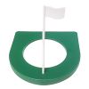 1pc Large Size Golf Practice Putting Cup; Golf Training Accessories For Beginners Outdoor Training - Green