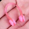 Waterproof Silicone Pool Accessories Swim Earplug Swimming Nose Clip Earplug Suit - White