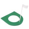 1pc Large Size Golf Practice Putting Cup; Golf Training Accessories For Beginners Outdoor Training - Green