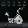 Indoor Cycling Professional Fitness Cycling Exercise Bike With LCD Monitor - Black - Professional Exercise Bikes