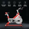 Indoor Cycling Professional Fitness Cycling Exercise Bike With LCD Monitor - Red - Professional Exercise Bikes