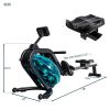 Water Rowing Machine Rower with LCD Monitor; Exercise Workout Water Rower for Home Use - Black