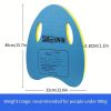 1pc Lightweight Swimming Board; Portable Anti-slip Floating Board For Kids And Adults Swimming Training - Blue