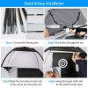 Golf Net Golf Training Aids Practice Nets Driving Hitting Nets with Target Cloth Carry Bag for Indoor Outdoor Sports - White