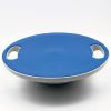 Fitness Training Anti-Slip Yoga Plastic Balance Board Plate Dance Balance Plate Taiji Plate Sense Coordination Function Exercise - blue