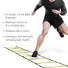 Speed Training Agility Ladder Exercise Ladders for Soccer Football Boxing Footwork Sports Speed Agility Training - 5M 9Panels