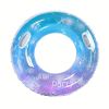 Adult's Cartoon Print Swimming Ring; Thickened Sequin Swimming Floats For Pool Beach Sea Summer - Multicolored