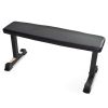 Strength Flat Utility Weight Bench (600 lb Weight Capacity) - Black