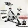 Indoor Cycling Professional Fitness Cycling Exercise Bike With LCD Monitor - Black - Professional Exercise Bikes