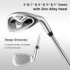 Outdoor Sports Complete Golf Club Set for Men - Gray - Golf