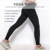 Women TIK Tok Leggings Bubble Textured Butt Lifting Yoga Pants Black Medium - default