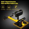 Home 8-in-1 Multifunctional Gym Squat Fitness Equipment - Black & Yellow - Exercise & Fitness