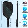 JoncAye Pickleball Paddle Full Set – Set of 4 - Black