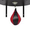 Speed Ball Platform Set Bracket Swivel Punch Bag - Black