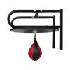 Speed Ball Platform Set Bracket Swivel Punch Bag - Black