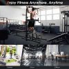 Indoor Strength Training Adjustable Heights Multi-Function Fitness Pull Up Equipment - Black - Style A