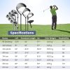 Outdoor Sports Complete Golf Club Set for Men - Gray - Golf