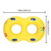 8-shaped Thick Double Swimming Ring Adult Riding Surfing Couple Inflatable Floating Ring - Double' People