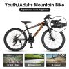 A24299 Rycheer Elecony 24 inch Mountain Bike Bicycle for Adults Aluminium Frame Bike Shimano 21-Speed with Disc Brake - as Pic