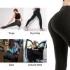 Women TIK Tok Leggings Bubble Textured Butt Lifting Yoga Pants Black Medium - default