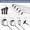 Outdoor Sports Complete Golf Club Set for Men - Gray - Golf