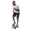 Mini Stepper with Monitor - Low Impact Black and Gray Stepper- Great Design for at Home Workouts - Step Machines - Black and Gray