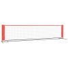 Tennis Net Black and Red 157.5"x39.4"x34.3" Polyester - 93757