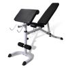 Multi-exercise Workout Bench - Black