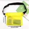 Waterproof Waist Bag For Swiming; Diving; Fanny Pack For Beach - Green